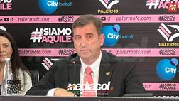 Soriano: “Noi ambiziosi, Palermo ha grande storia. Tifosi? Abbiamo bisogno di loro”