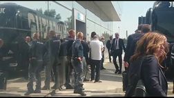VIDEO / Juve-Inter, l’arrivo dei bianconeri all’aeroporto di Caselle