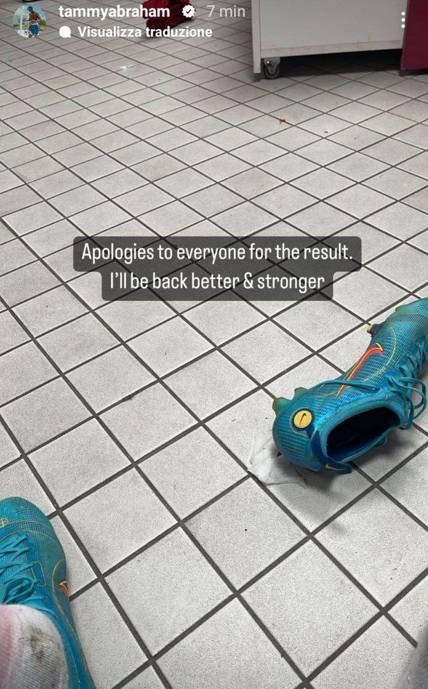 Roma-Atalanta, Abraham: “Chiedo scusa per il risultato”. Poi toglie la storia- immagine 2