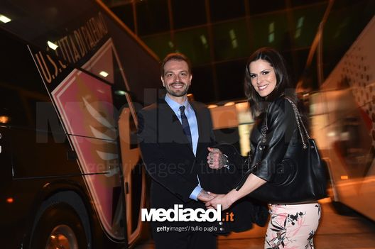 Paul Baccaglini e Thais Wiggers alla prima al Renzo Barbera Paul Baccaglini e Thais Wiggers alla prima al Renzo Barbera