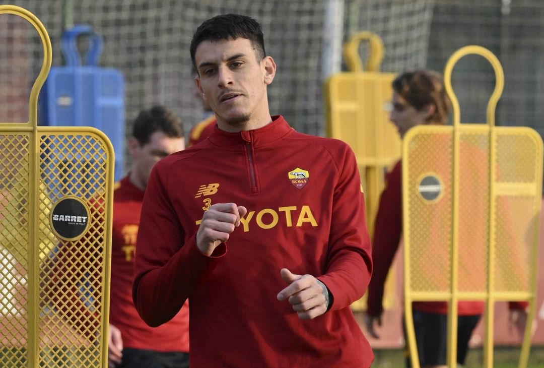 Roma, rifinitura in vista del Bologna: ancora in gruppo Solbakken – FOTO GALLERY - immagine 36