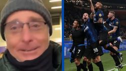 VIDEO / Supercoppa, l’Inter batte la Juve: Bonolis impazzisce di gioia