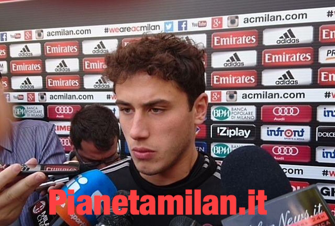 Davide Calabria, terzino del Milan