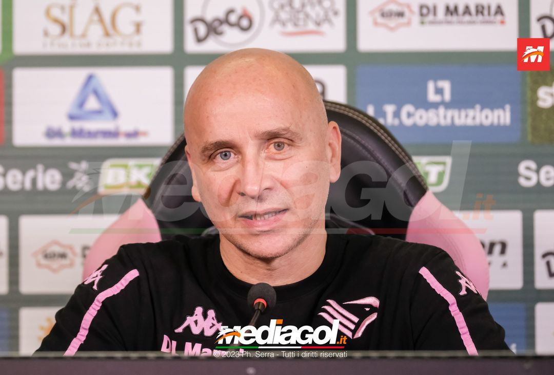 FOTO PALERMO, verso la Reggina: Mister Corini in conferenza stampa (Gallery) - immagine 21