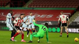 Rüdiger, autogol comico in Sheffield United-Chelsea | VIDEO