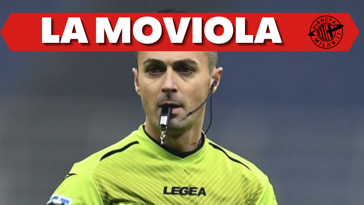 Moviola Cagliari-Milan Serie A 2021-2022 arbitro Di Bello