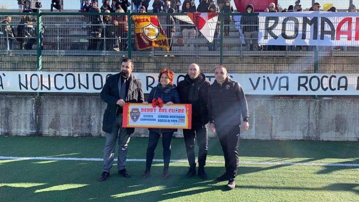 Grande successo per il derby del Cuore di Rocca di Papa Grande successo per il derby del Cuore di Rocca di Papa