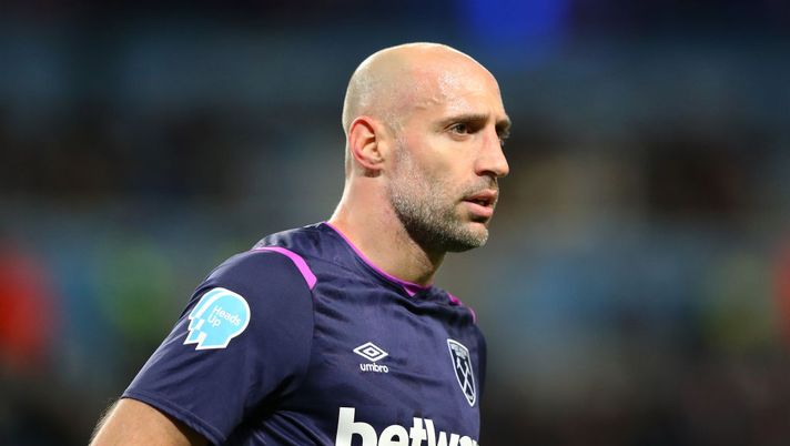MANCHESTER, ENGLAND - FEBRUARY 19: Pablo Zabaleta of West Ham United looks on during the Premier League match between Manchester City and West Ham United at Etihad Stadium on February 19, 2020 in Manchester, United Kingdom. (Photo by Alex Livesey/Getty Images) MANCHESTER, ENGLAND - FEBRUARY 19: Pablo Zabaleta of West Ham United looks on during the Premier League match between Manchester City and West Ham United at Etihad Stadium on February 19, 2020 in Manchester, United Kingdom. (Photo by Alex Livesey/Getty Images)