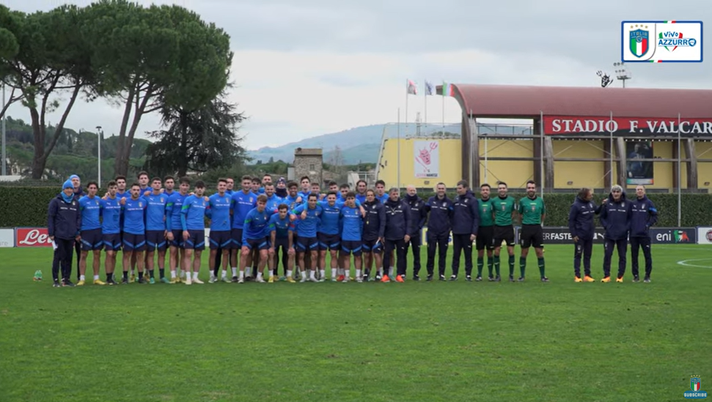 VIDEO Italia, gli highlights della partitella in famiglia: Brunori in evidenza - immagine 1