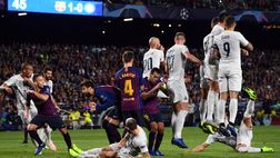 Inter, Brozovic ferma Suarez con una mossa epica. La reazione di Messi diventa una GIF