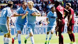 basta ai saluti grazie dei laziali quel gol nel derby