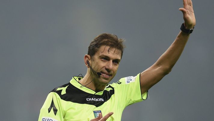 L'ex arbitro Paolo Tagliavento in un Milan-Inter del 2016 | Serie A News (Getty Images) 