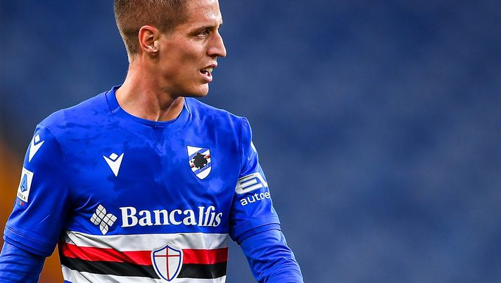 Andrea Conti, ex terzino del Milan ora alla Sampdoria (Getty Images) Andrea Conti