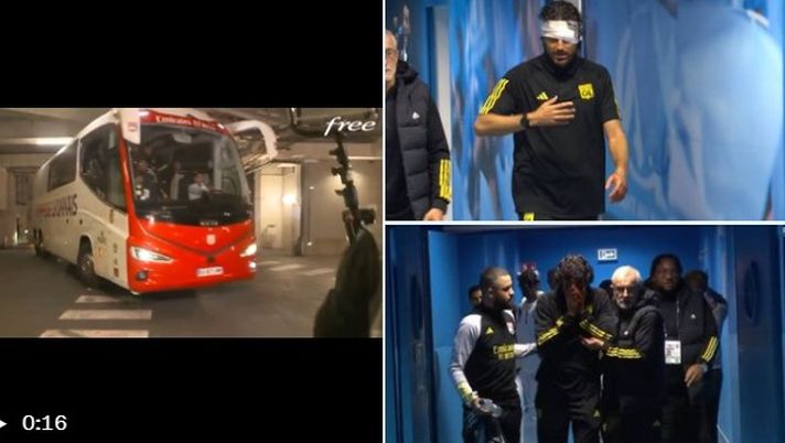 Ex Verona, Fabio Grosso ferito dai tifosi del Marsiglia. OM-Lione non si gioca  Ex Verona, Fabio Grosso ferito dai tifosi del Marsiglia. OM-Lione non si gioca - immagine 1