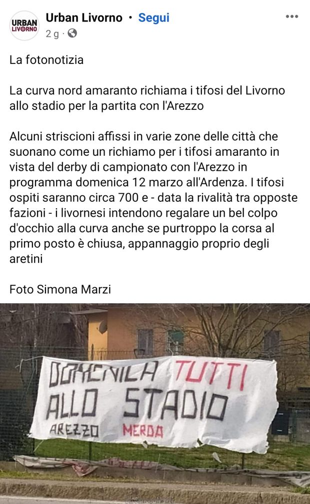 Livorno, anche in D il derby costa caro: dall’orso alla contestazione, Mister in bilico…- immagine 2