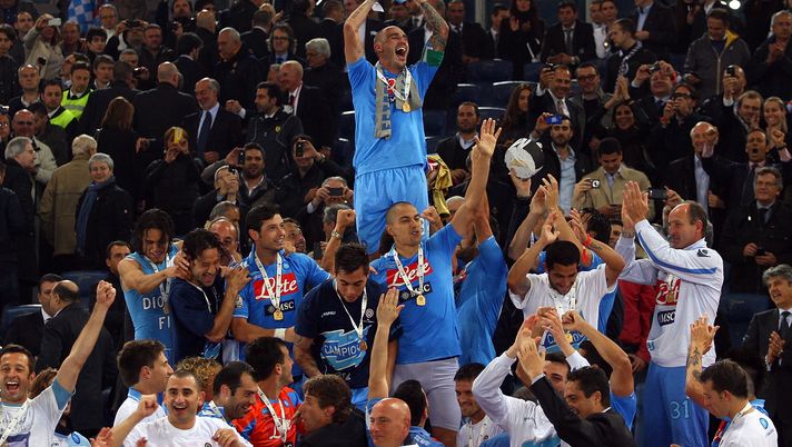 Paolo Cannavaro (Photo by Paolo Bruno/Getty Images) napoli coppa italia