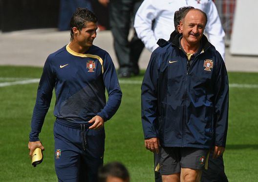 Scolari Cristiano Ronaldo (getty images) Scolari Cristiano Ronaldo