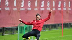 Trigoria, Roma al lavoro per l’Inter: solo terapie per El Shaarawy – FOTO