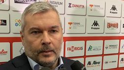 SALA STAMPA TV/ Sogliano dopo Padova-Modena: “Sullo in discussione, tra stasera e domani mattina…”