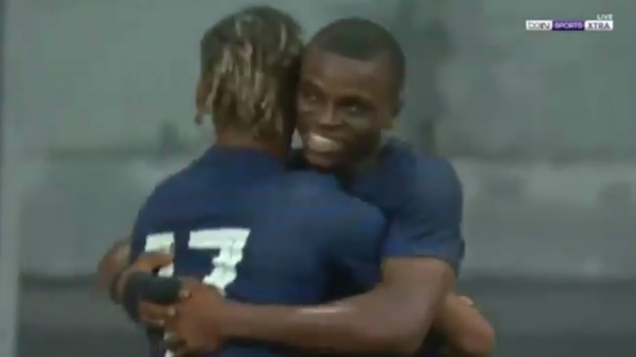 Pierre Kalulu, difensore del Milan, qui con la maglia della Francia Under 21 