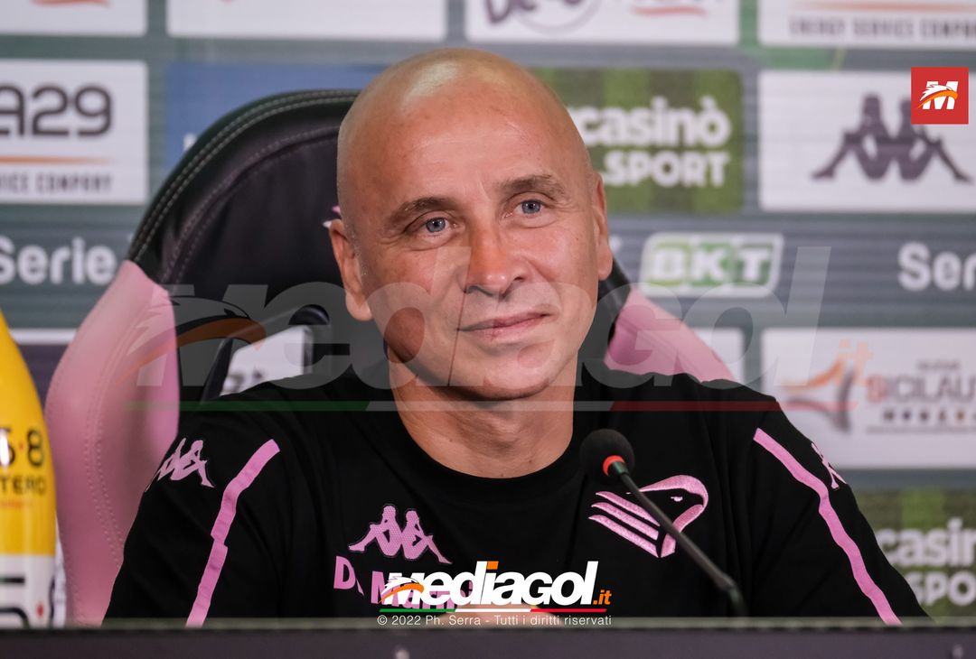 FOTO PALERMO, verso il Cosenza: Mister Eugenio Corini in conferenza stampa (Gallery) - immagine 26