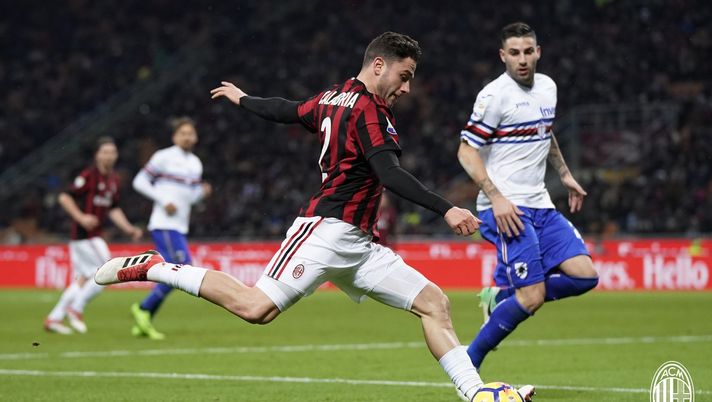 Davide Calabria in Milan-Sampdoria (credits: acmilan.com) Davide Calabria in Milan-Sampdoria (credits: acmilan.com)