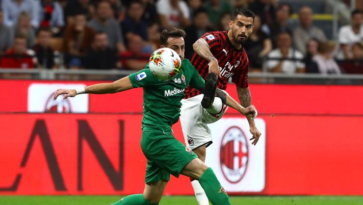 Jesus Suso in Milan-Fiorentina, Getty Images 