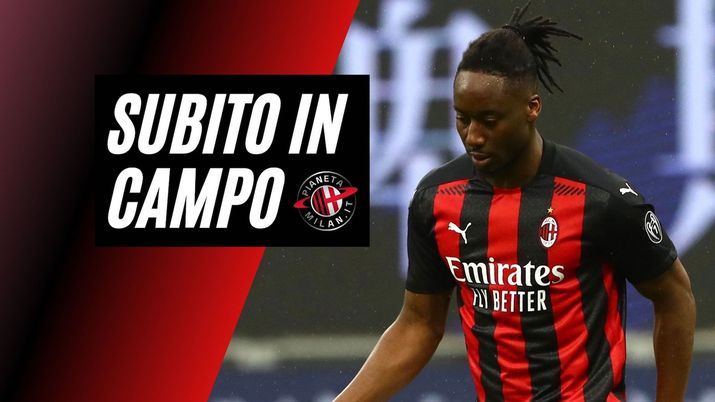 Soualiho Meïte (centrocampista AC Milan), oggi in campo dall'inizio a 'San Siro' per Milan-Sassuolo | News (Getty Images) 
