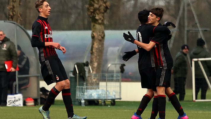 I Giovanissimi 2003 del Milan (credits: acmilan.com) 