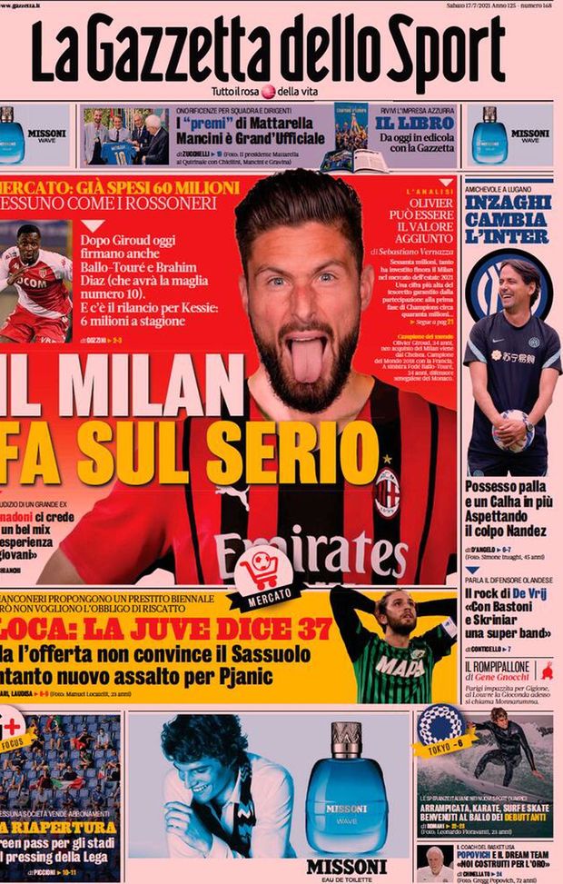 BUONGIORNO CITTACELESTE – LE PRIME PAGINE DEI PRINCIPALI QUOTIDIANI SPORTIVI – GUARDA 