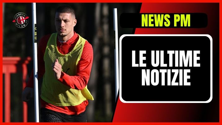 Allenamento AC Milan Milanello Musah Jovic