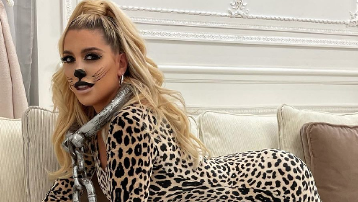 Foto tratta dal profilo Instagram di Wanda Nara Wanda Nara ad Halloween diventa un sexy ghepardo: gli scatti postati da Lady Icardi - immagine 1