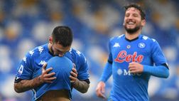 Politano segna e nasconde il pallone sotto la maglietta. Ginevra Sozzi: “Papi gol”