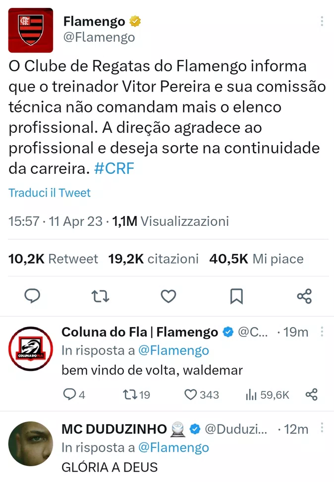 Flamengo, il poker nel derby di Rio costa caro: allenatore ...