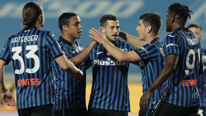 Un'esultanza dell'Atalanta per un gol nel campionato di Serie A 2020-2021 | News (Getty Images)