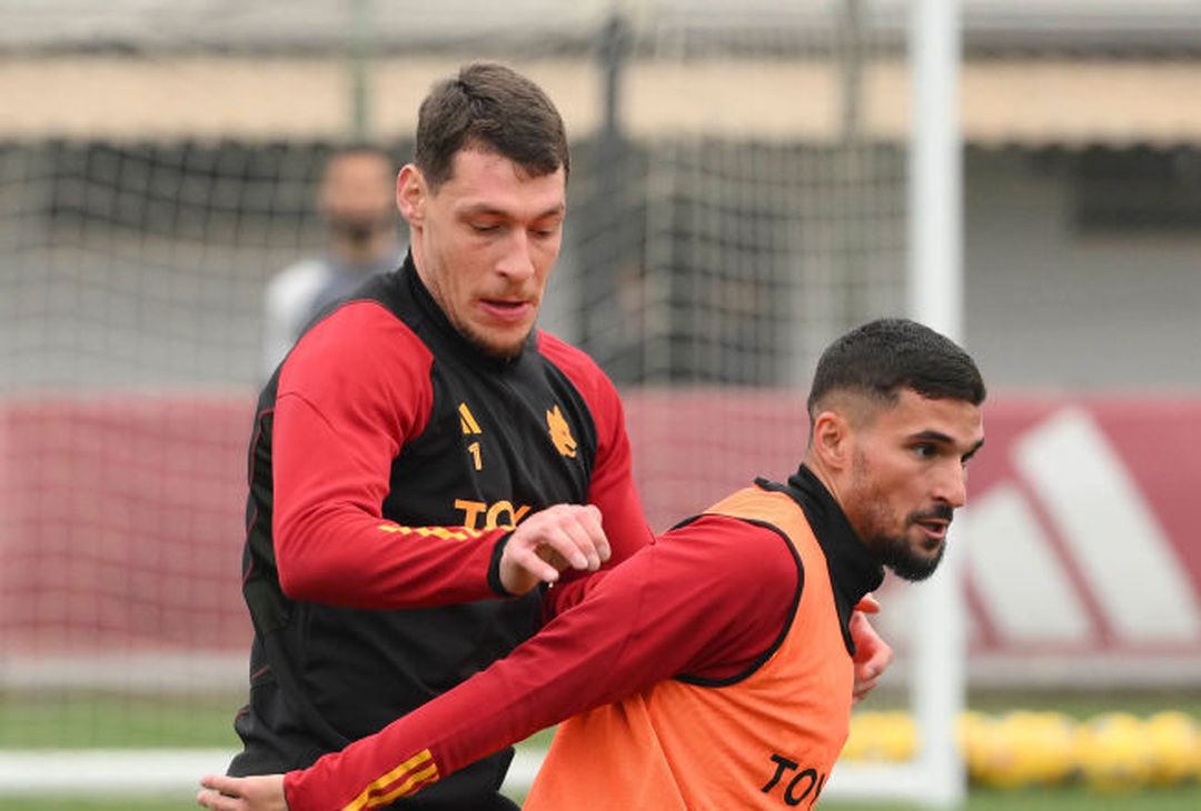 Roma, squadra a lavoro per la Salernitana. De Rossi ritrova Aouar – FOTO GALLERY- immagine 1