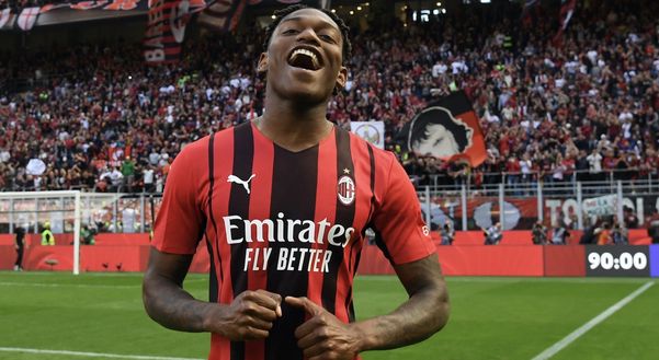 Rafael Leao (attaccante AC Milan), qui al termine di Milan-Fiorentina 1-0 (Serie A 2021-2022) | News (Getty Images)