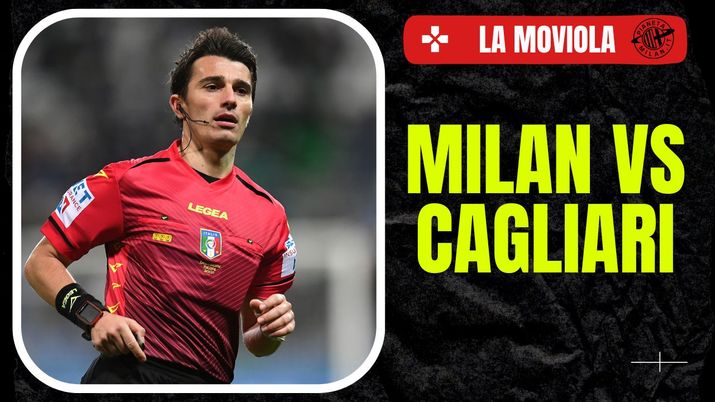 Moviola Milan-Cagliari Coppa Italia 2023-2024: arbitro Prontera
