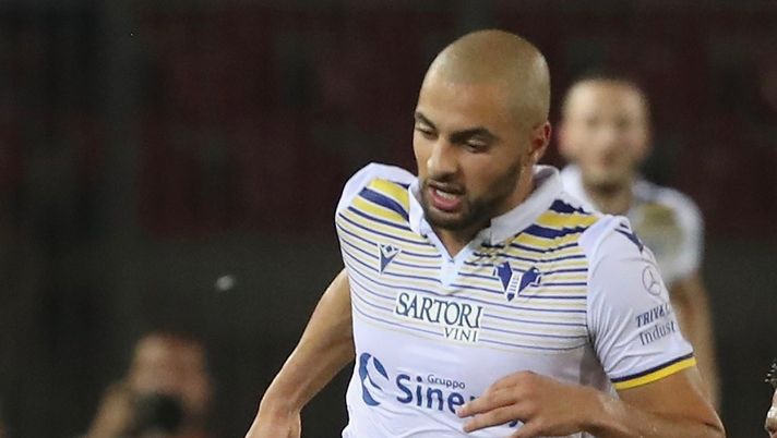 Sofyan Amrabat, centrocampista dell'Hellas Verona (credits: GETTY Images) 