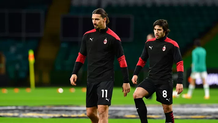 Zlatan Ibrahimović Sandro Tonali