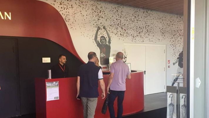 Beppe Galli e Pietro Parente a 'Casa Milan' (credits: pianetamilan.it) 