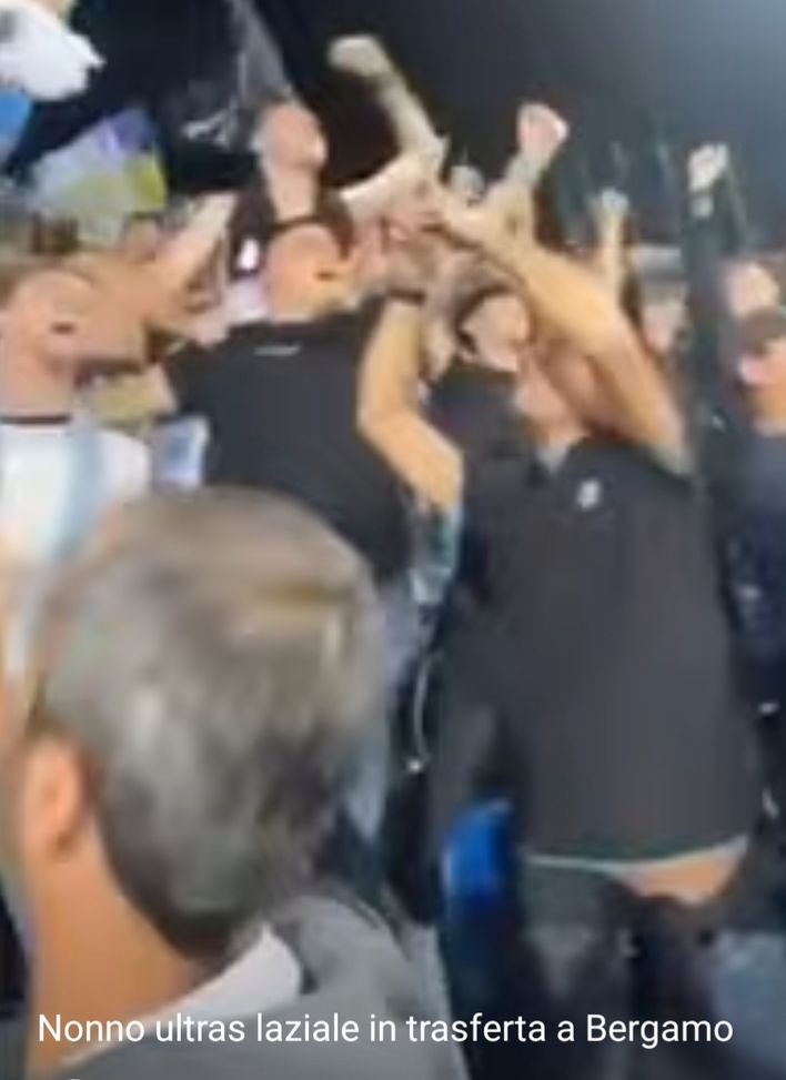 Lazio, nonno ultras in trasferta a Bergamo- immagine 2