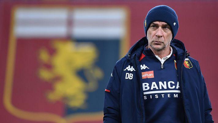 GENOA, ITALY - FEBRUARY 20:  Genoa CFC head coach Davide Ballardini looks on during the Serie A match between Genoa CFC and Hellas Verona FC at Stadio Luigi Ferraris on February 20, 2021 in Genoa, Italy.  (Photo by Valerio Pennicino/Getty Images) 