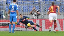 Meret si salva contro la Roma: il portiere sempre più in fiducia