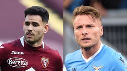 Toro-Lazio, duello tra attaccanti: il funzionale Sanabria sfida il bomber Immobile