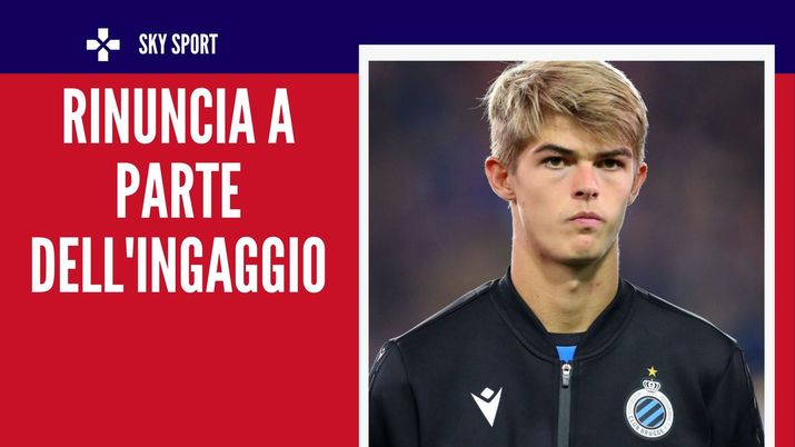 De Ketelaere rinuncia a parte dell'ingaggio per il Milan