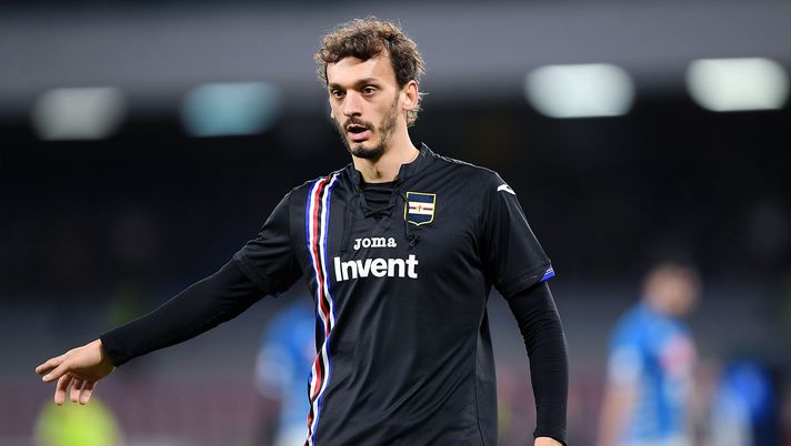 Manolo Gabbiadini, attaccante della Sampdoria (credits: GETTY Images) 