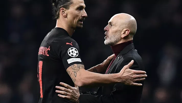 Ibrahimovic Pioli AC Milan