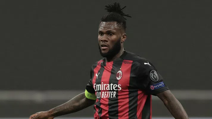Franck Kessié (centrocampista AC Milan), qui durante Milan-Sparta Praga 3-0 (Europa League 2020-2021) | AC Milan News (Getty Images)
