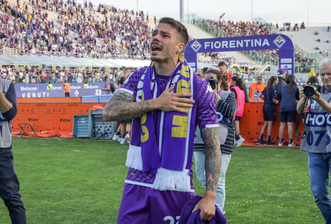 Venuti, cuore viola. Rivivi l’addio del giocatore e gli applausi del Franchi - immagine 11